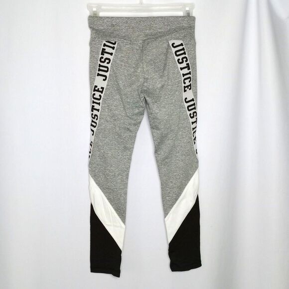 ⭐ Justice Active Girls Stretch High Rise Workout Yoga Athletic Leggings - Picture 2 of 5